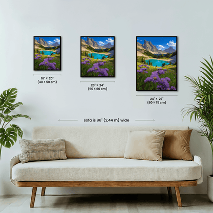 Paint by numbers - Violet Lake - MyArt