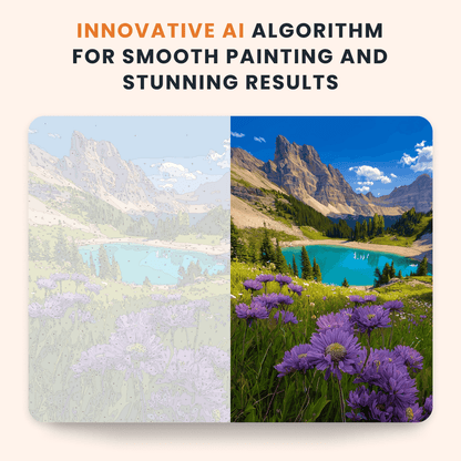 Paint by numbers - Violet Lake - MyArt