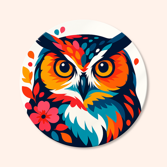 Paint by numbers - Vivid Owl - MyArt