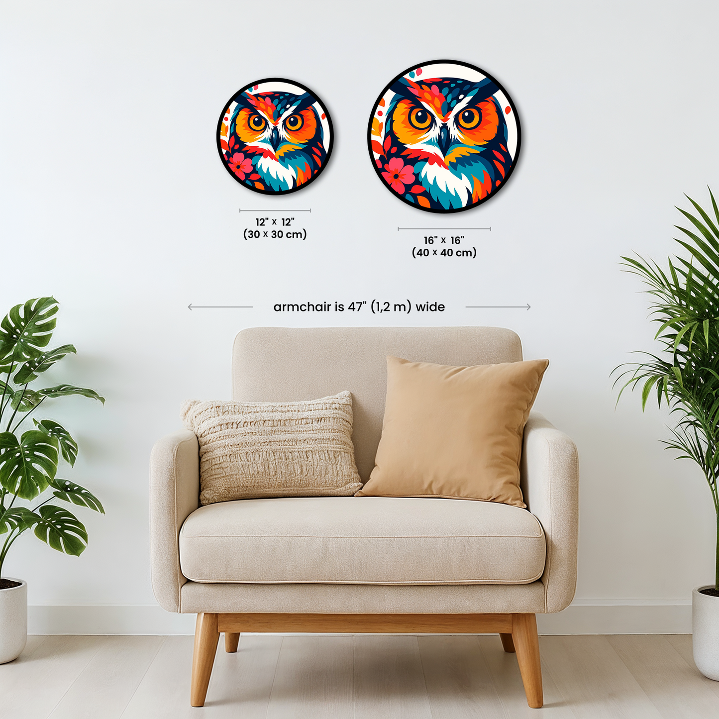 Paint by numbers - Vivid Owl - MyArt