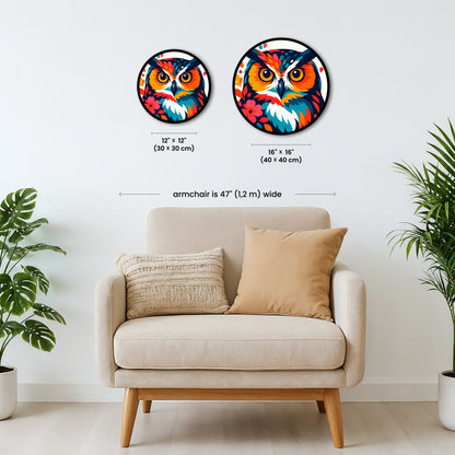 Paint by numbers - Vivid Owl - MyArt