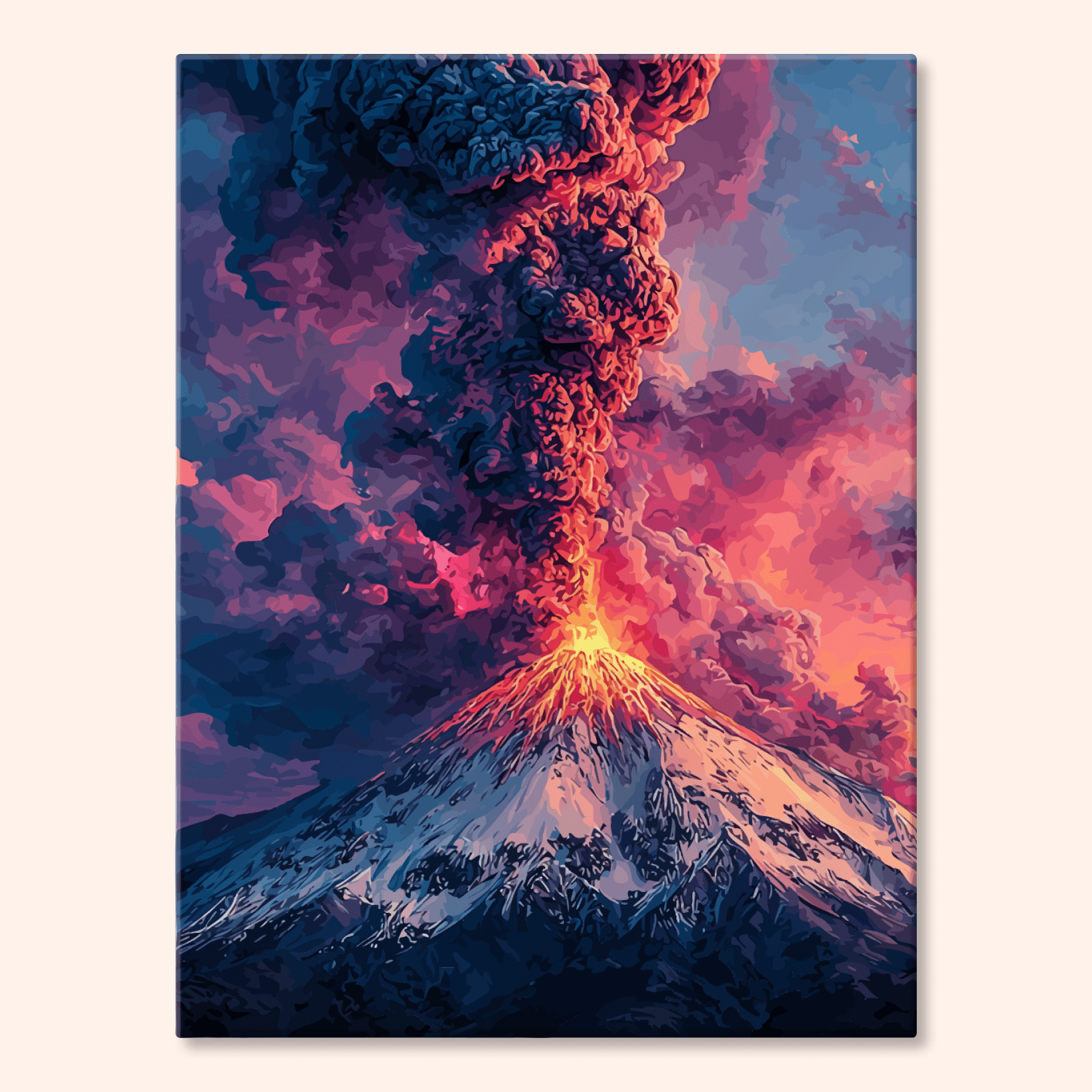 Paint by numbers - Volcanic Fury - MyArt