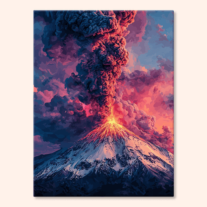 Paint by numbers - Volcanic Fury - MyArt