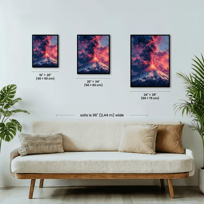 Paint by numbers - Volcanic Fury - MyArt