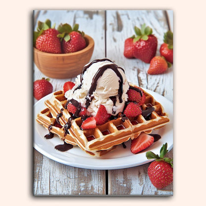 Paint by numbers - Waffle Bliss - MyArt