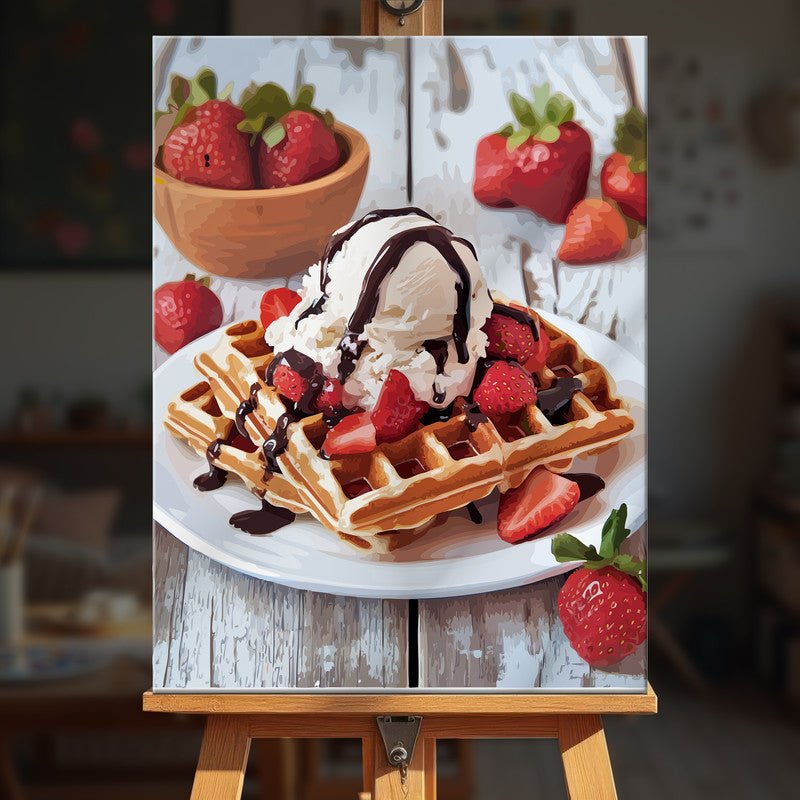 Paint by numbers - Waffle Bliss - MyArt