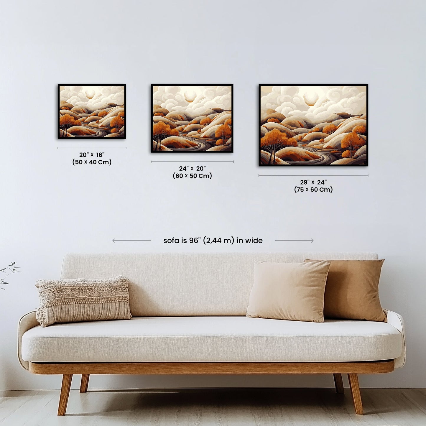 Paint by numbers - Autumn Waves - MyArt