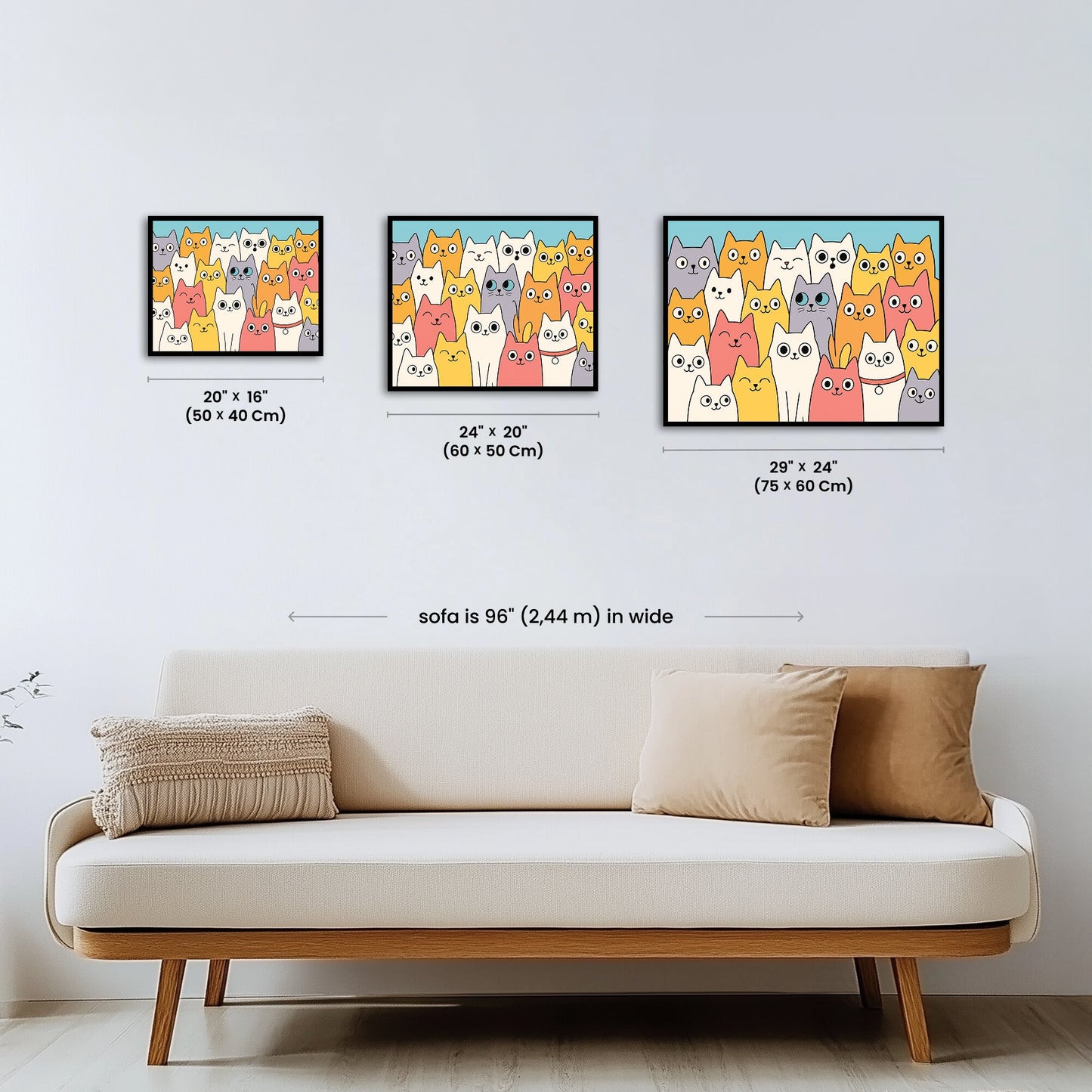 Paint by numbers - Cat Parade - MyArt