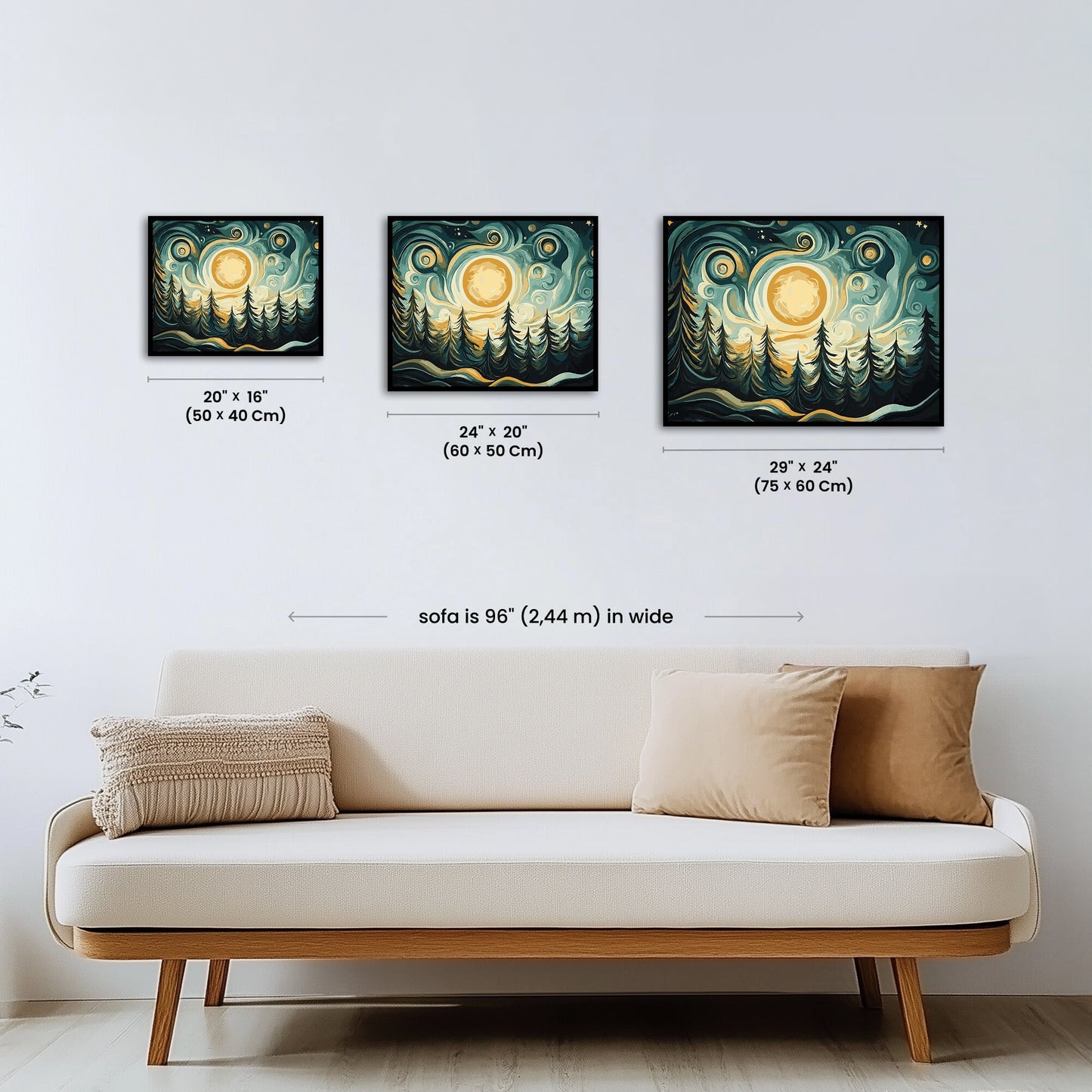 Paint by numbers - Celestial Glow - MyArt