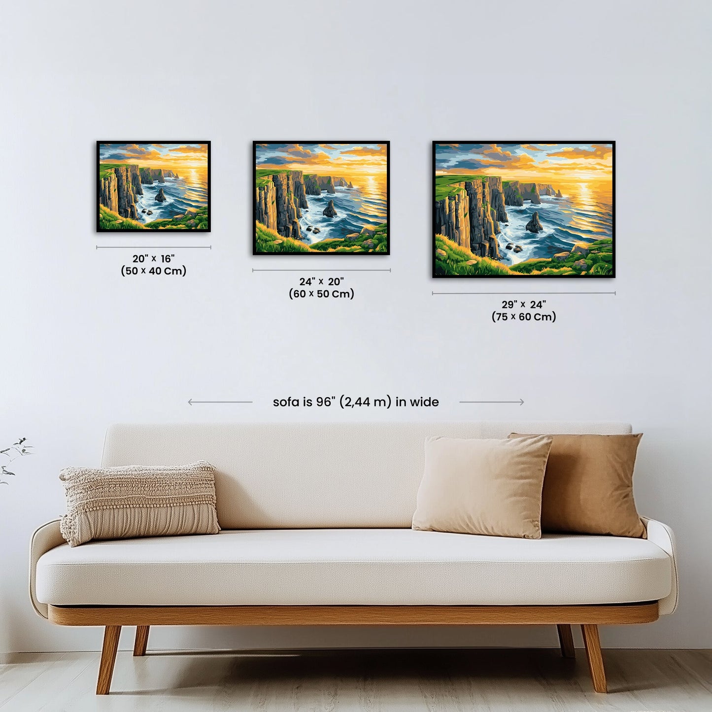 Paint by numbers - Cliffside Horizon - MyArt