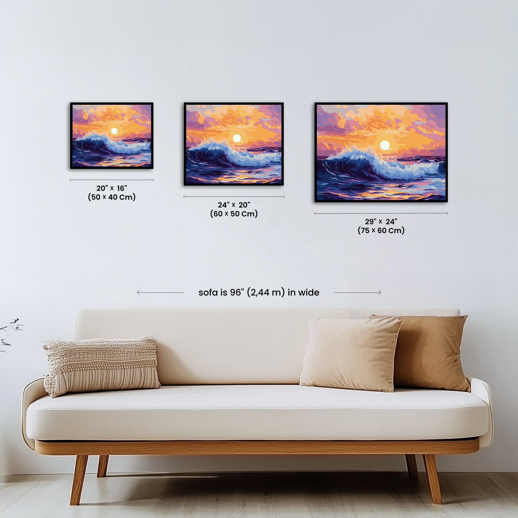 Paint by numbers - Eternal Wave - MyArt