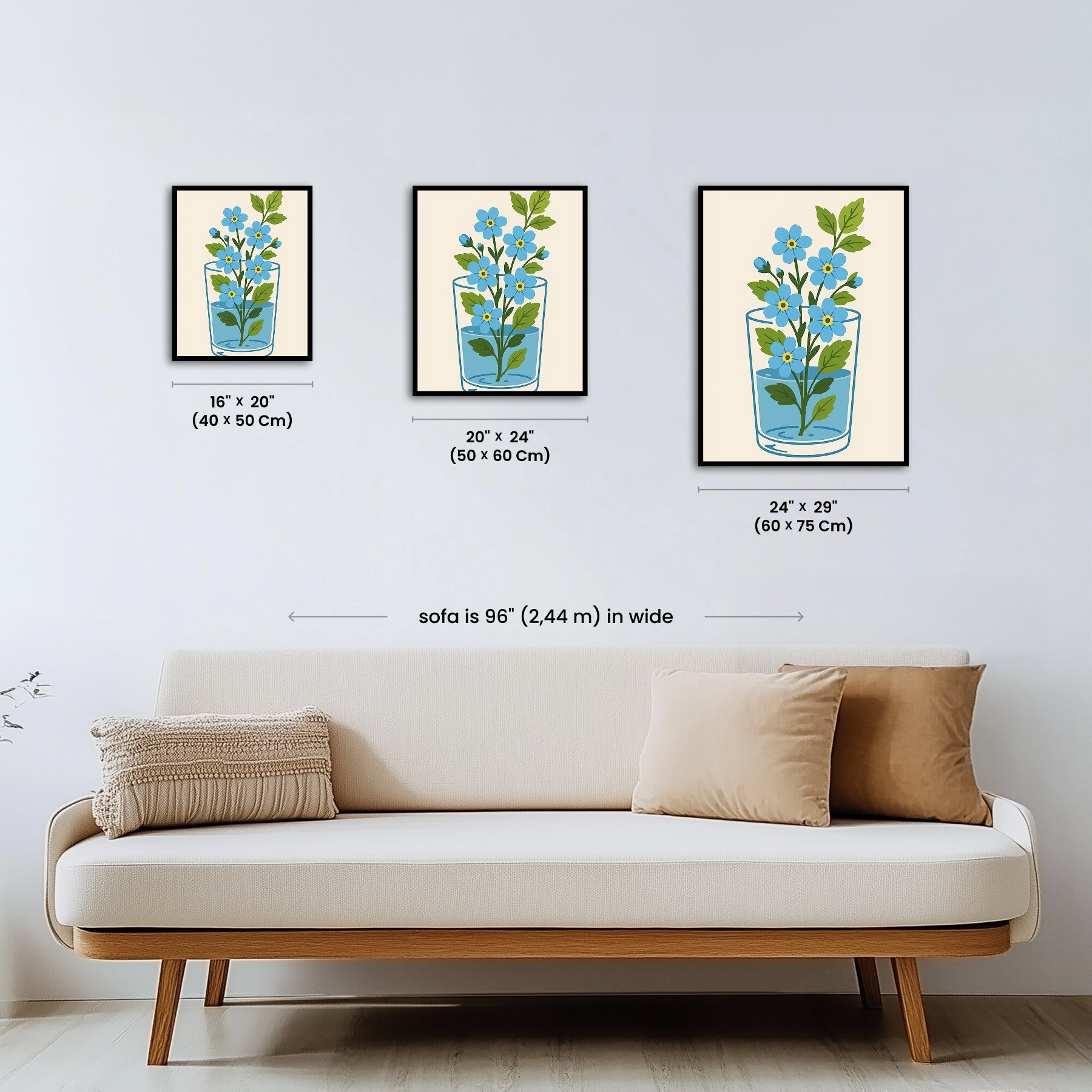 Paint by numbers - Forget Me Not - MyArt