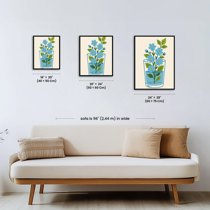 Paint by numbers - Forget Me Not - MyArt