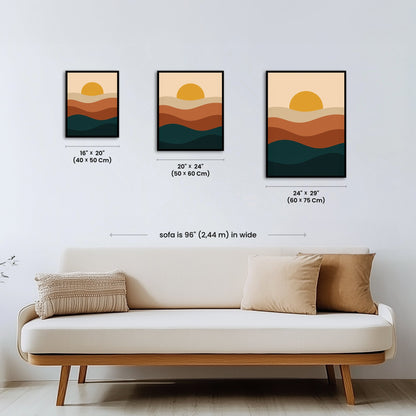 Paint by numbers - Golden Dawn - MyArt