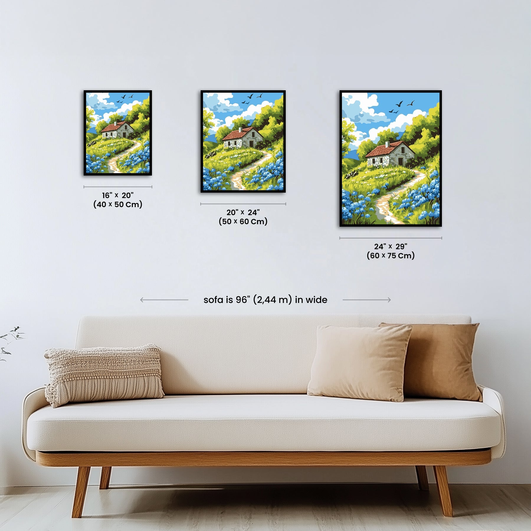 Paint by numbers - Meadow Path - MyArt