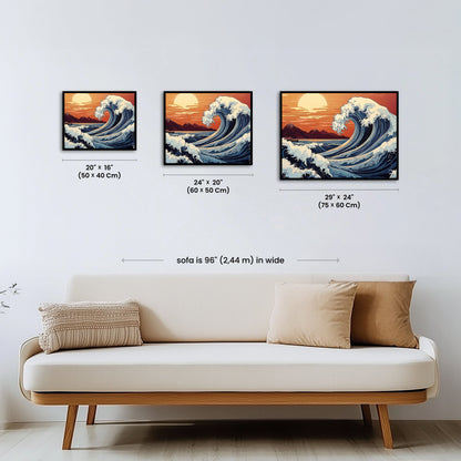 Paint by numbers - Ocean Blaze - MyArt