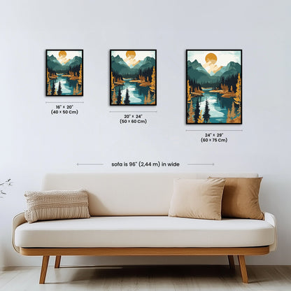 Paint by numbers - Twilight Reflections - MyArt