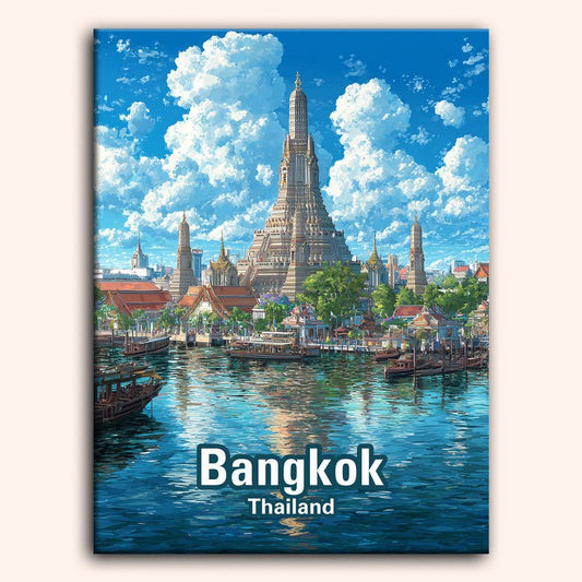 Paint by numbers - Wat Arun - MyArt