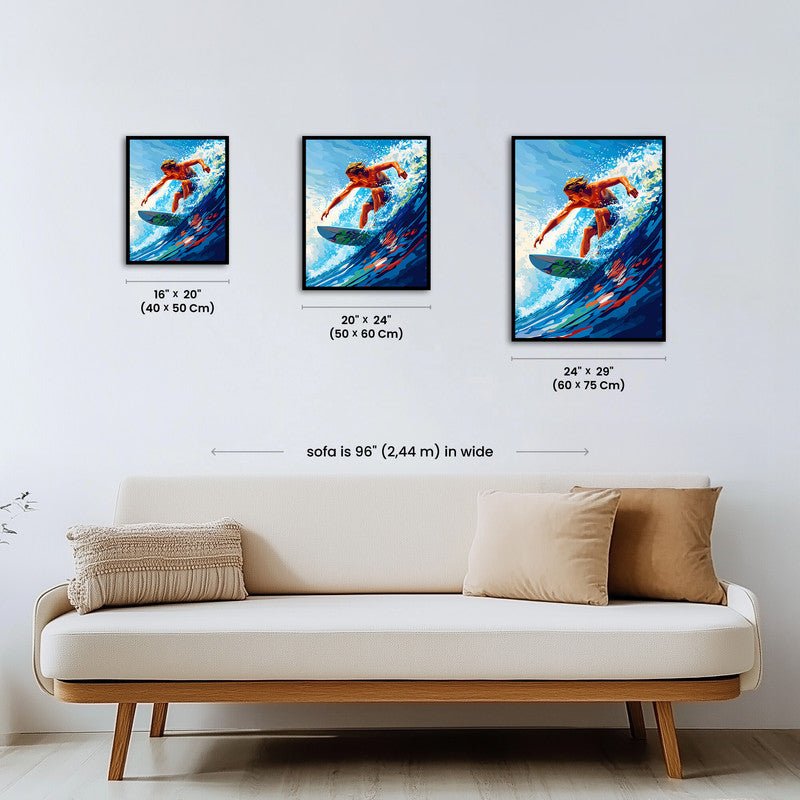 Paint by numbers - Wave Rider - MyArt