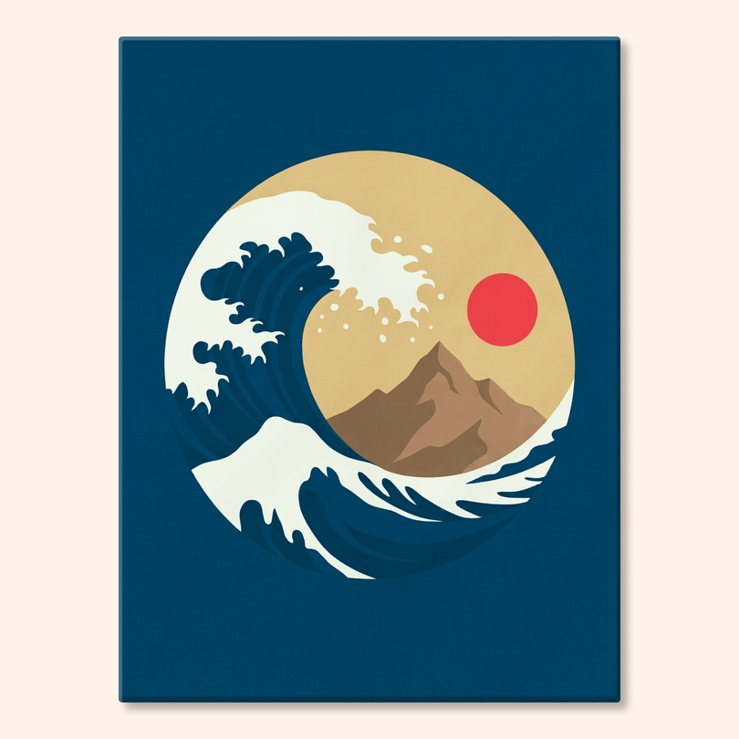 Paint by numbers - Wave Sun - MyArt