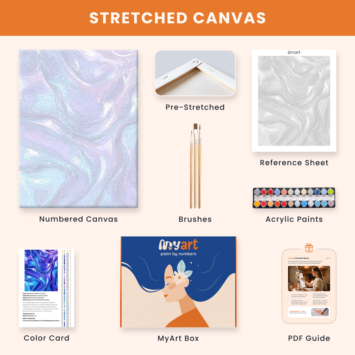 Paint by numbers - Waves 32 - MyArt