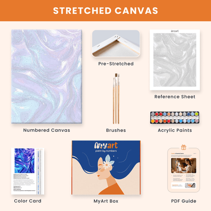 Paint by numbers - Waves 32 - MyArt