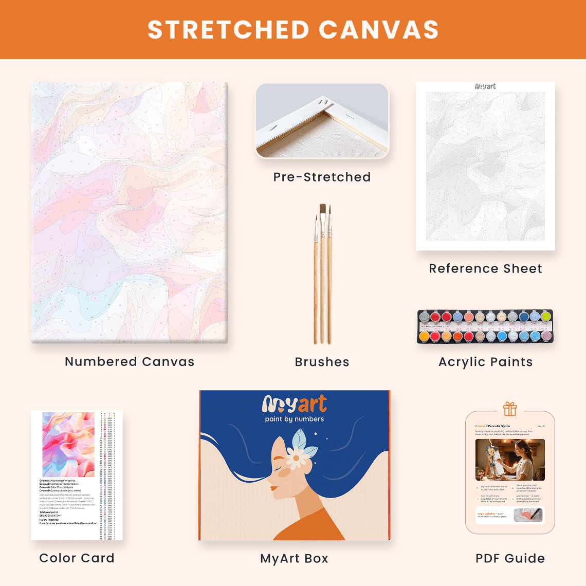 Paint by numbers - Waves 35 - MyArt