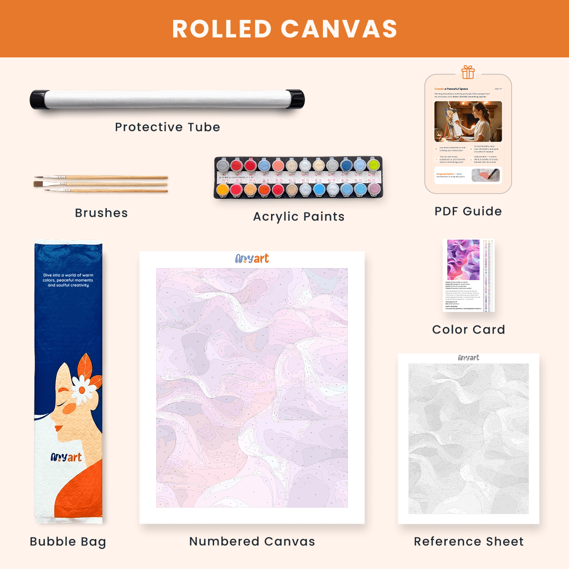 Paint by numbers - Waves 38 - MyArt