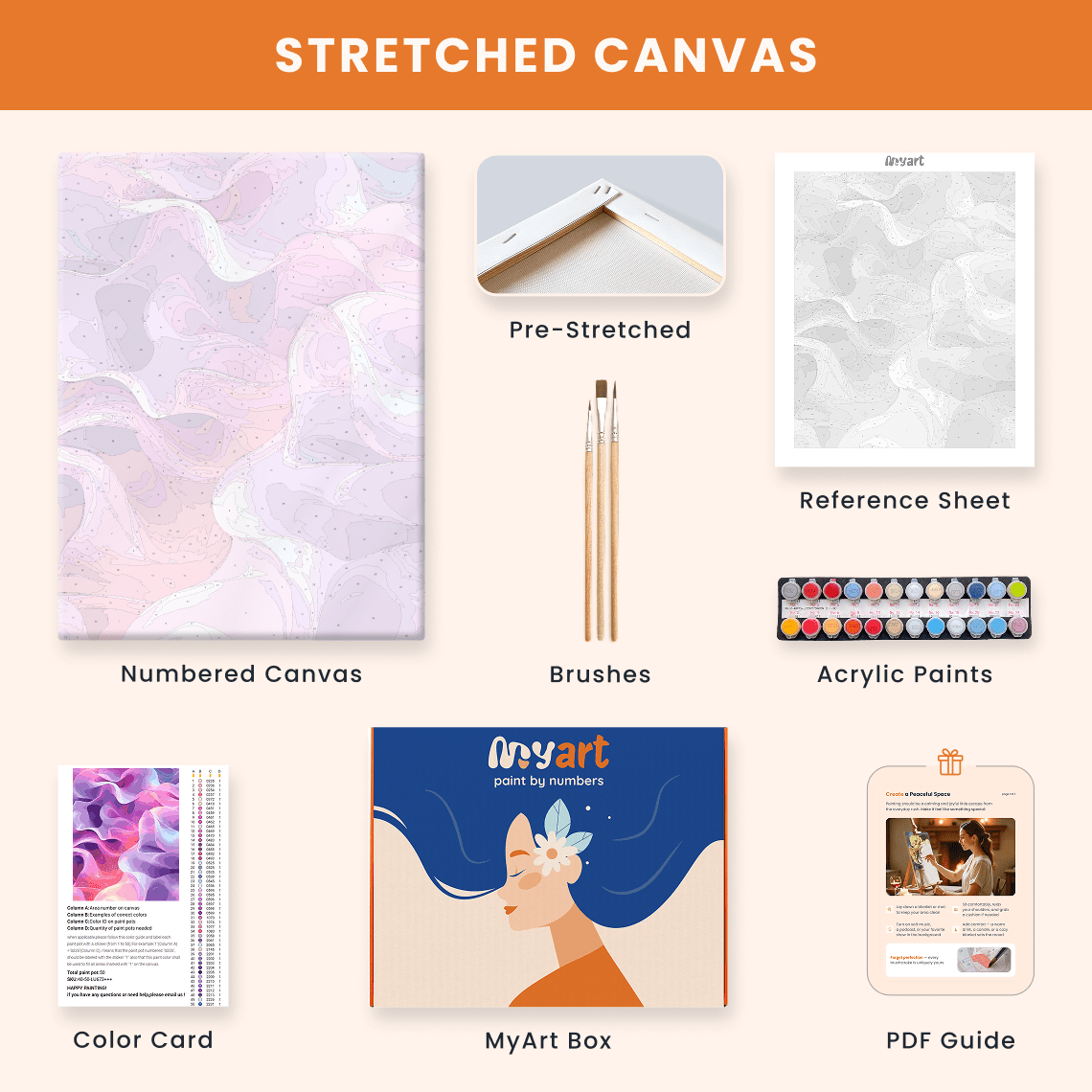 Paint by numbers - Waves 38 - MyArt