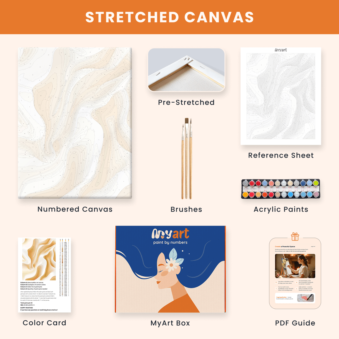 Paint by numbers - Waves 46 - MyArt