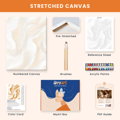 Paint by numbers - Waves 46 - MyArt