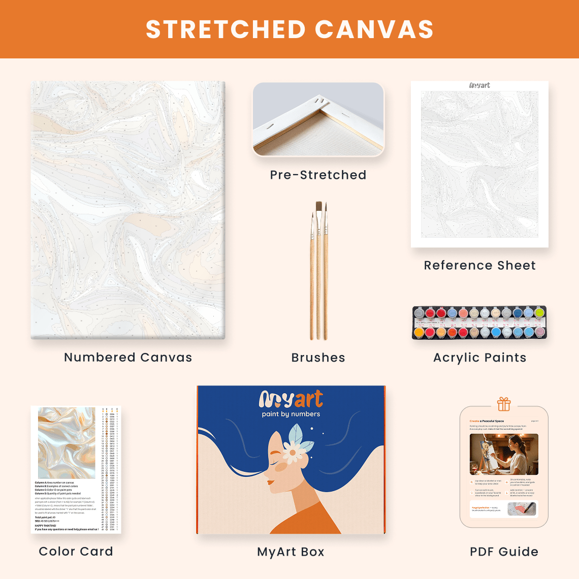 Paint by numbers - Waves 52 - MyArt