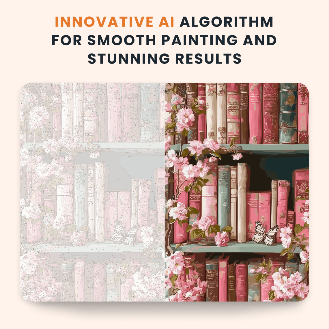 Paint by numbers - Whispered Florals - MyArt