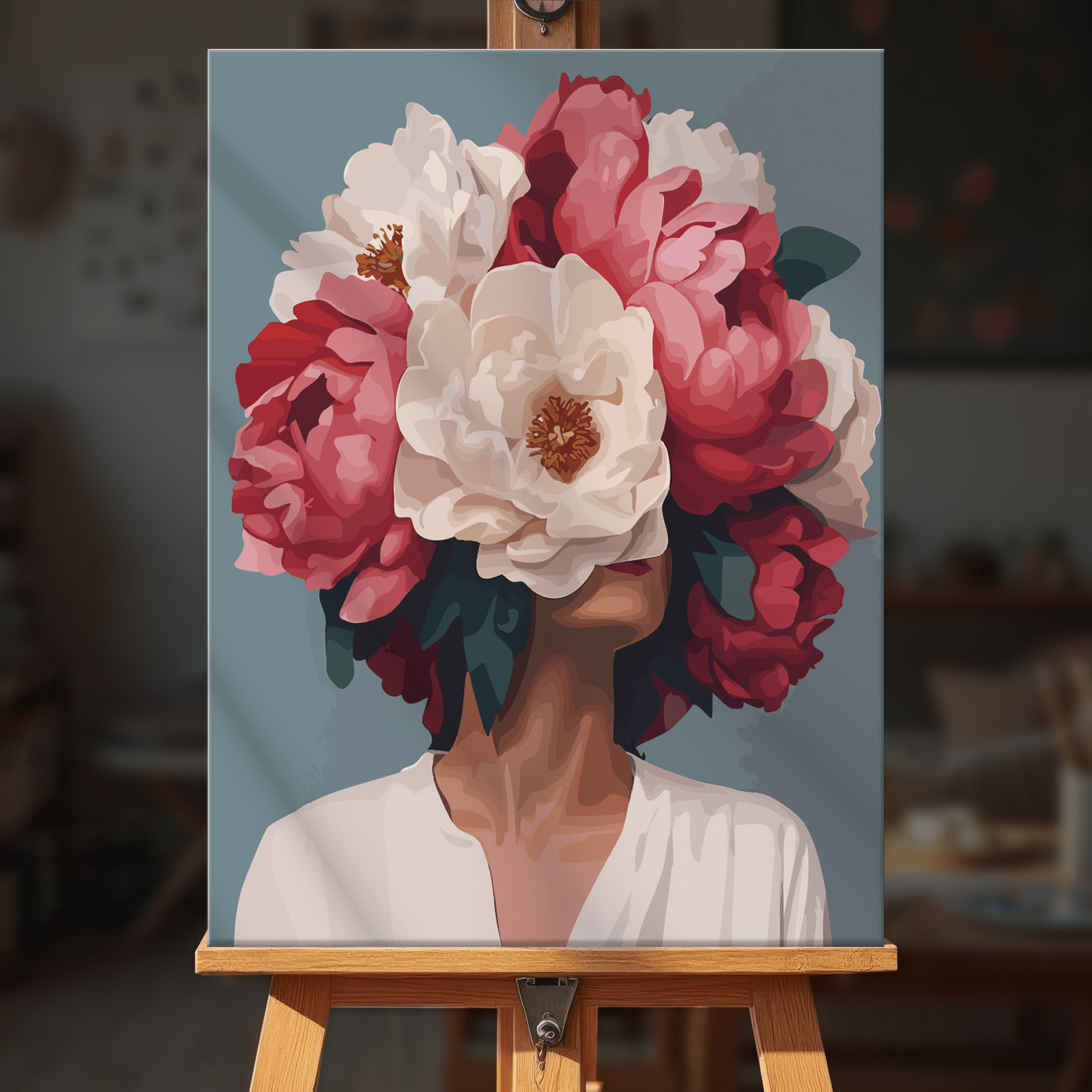 Paint by numbers - Whispering Blooms - MyArt