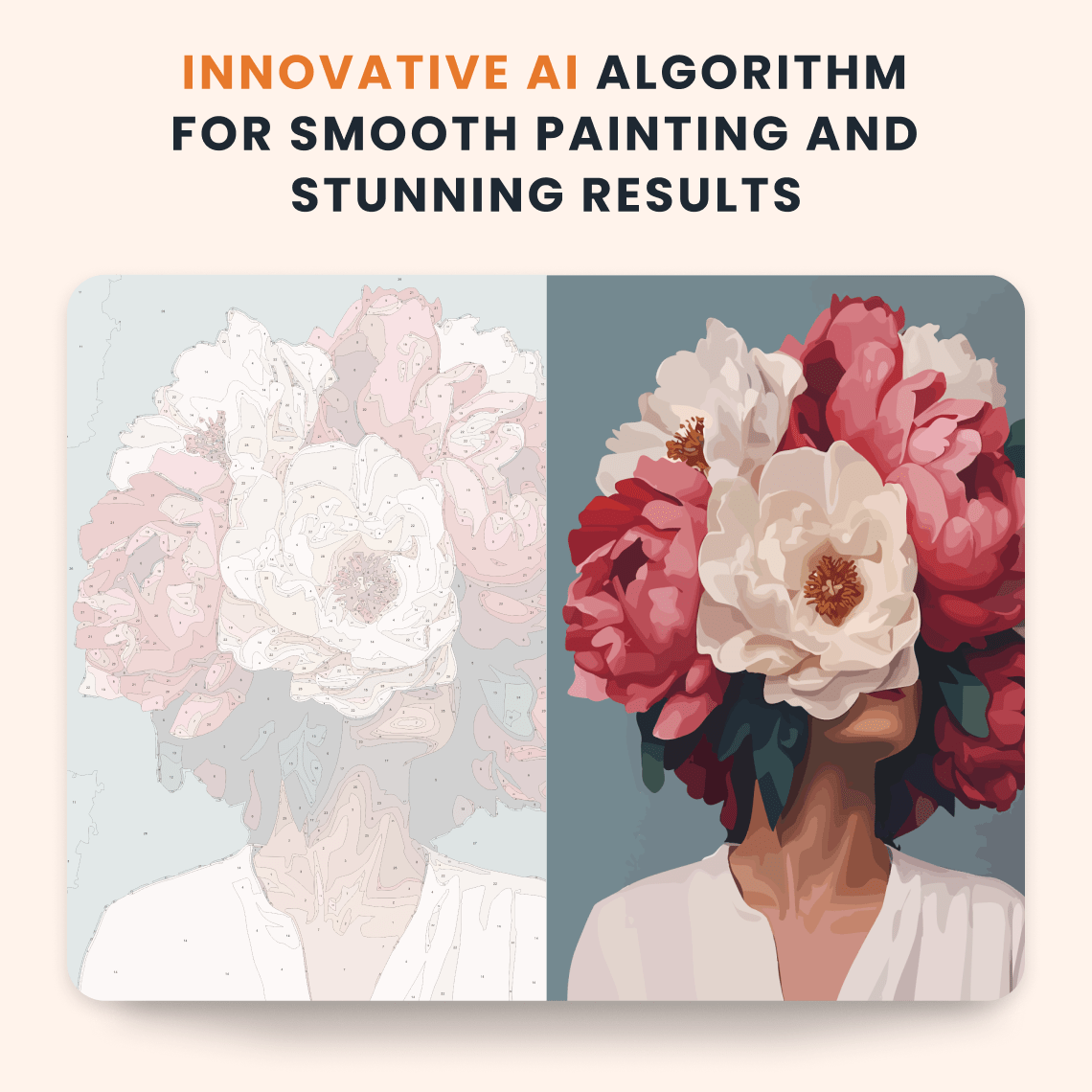 Paint by numbers - Whispering Blooms - MyArt