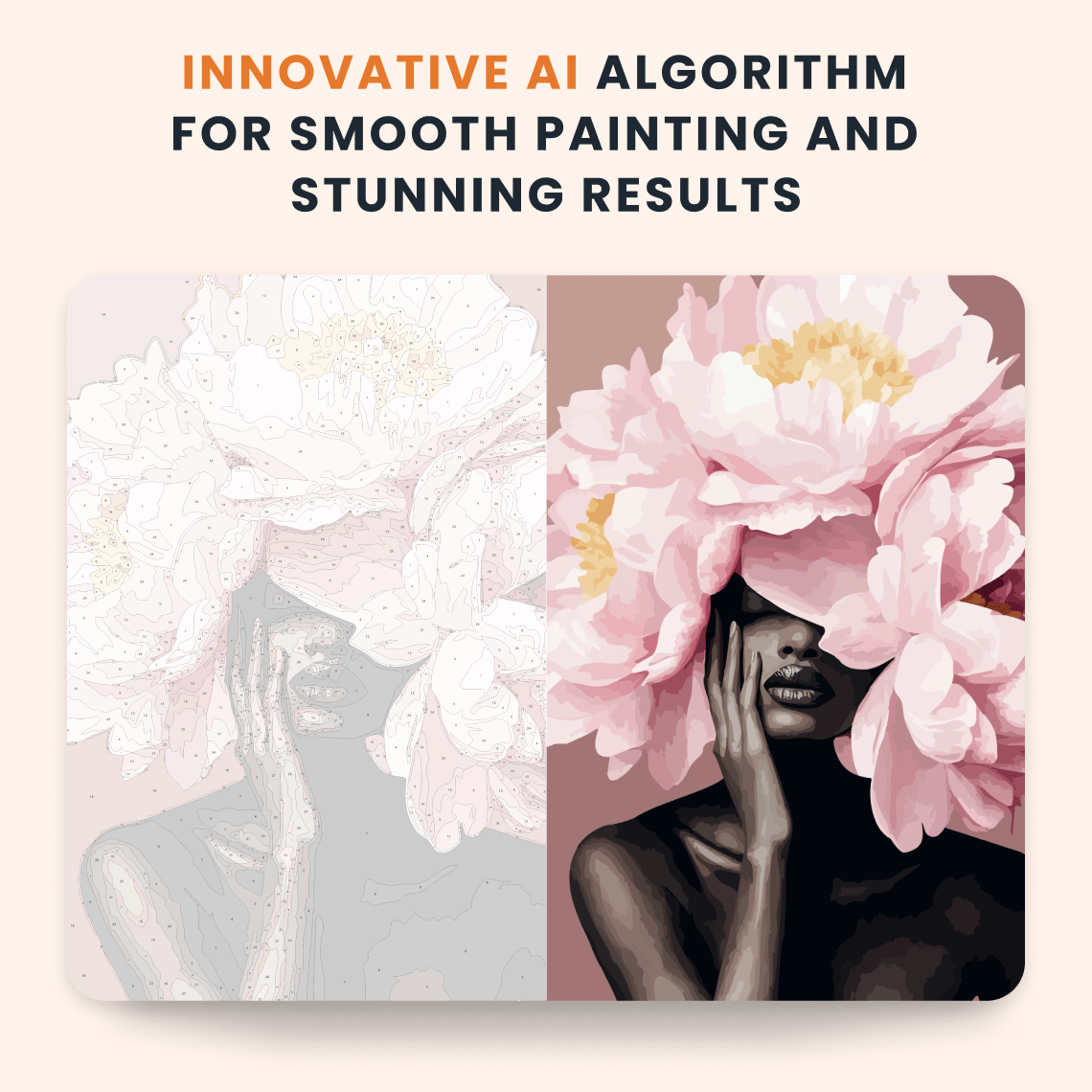 Paint by numbers - Whispering Peonies - MyArt