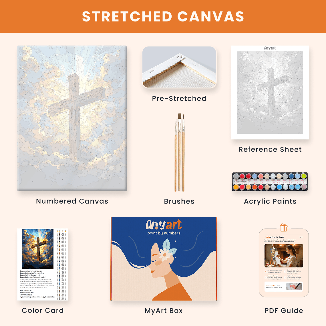 Paint by numbers - Whispers of Heaven - MyArt