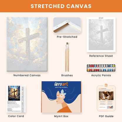 Paint by numbers - Whispers of Heaven - MyArt