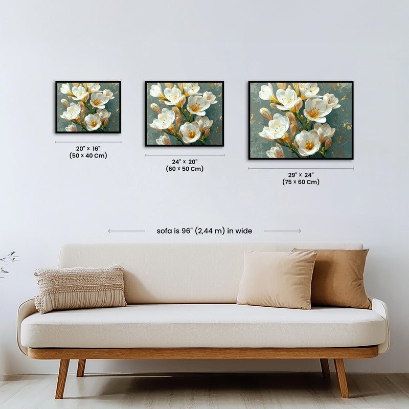 Paint by numbers - White Harmony - MyArt