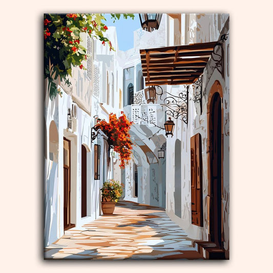 Paint by numbers - White Medina - MyArt