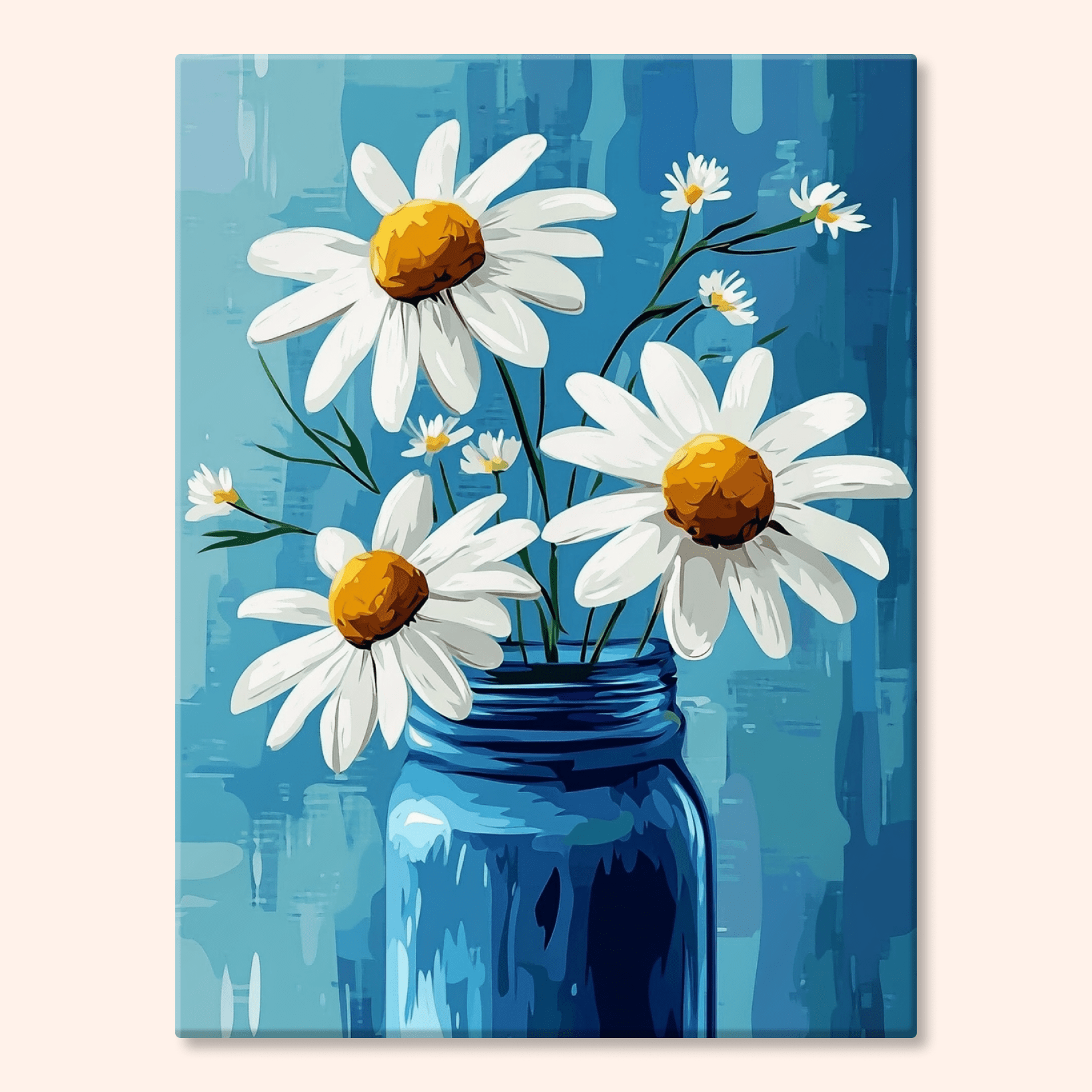 Paint by numbers - White Bloom - MyArt