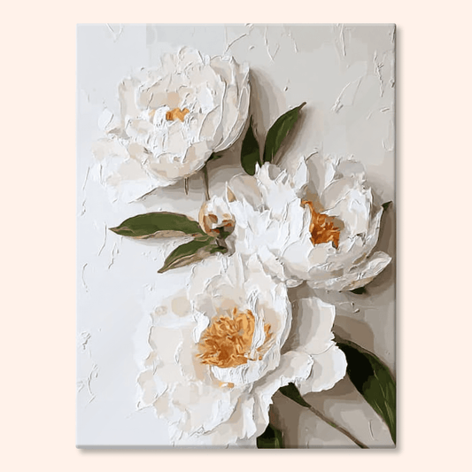 Paint by numbers - White Echo - MyArt