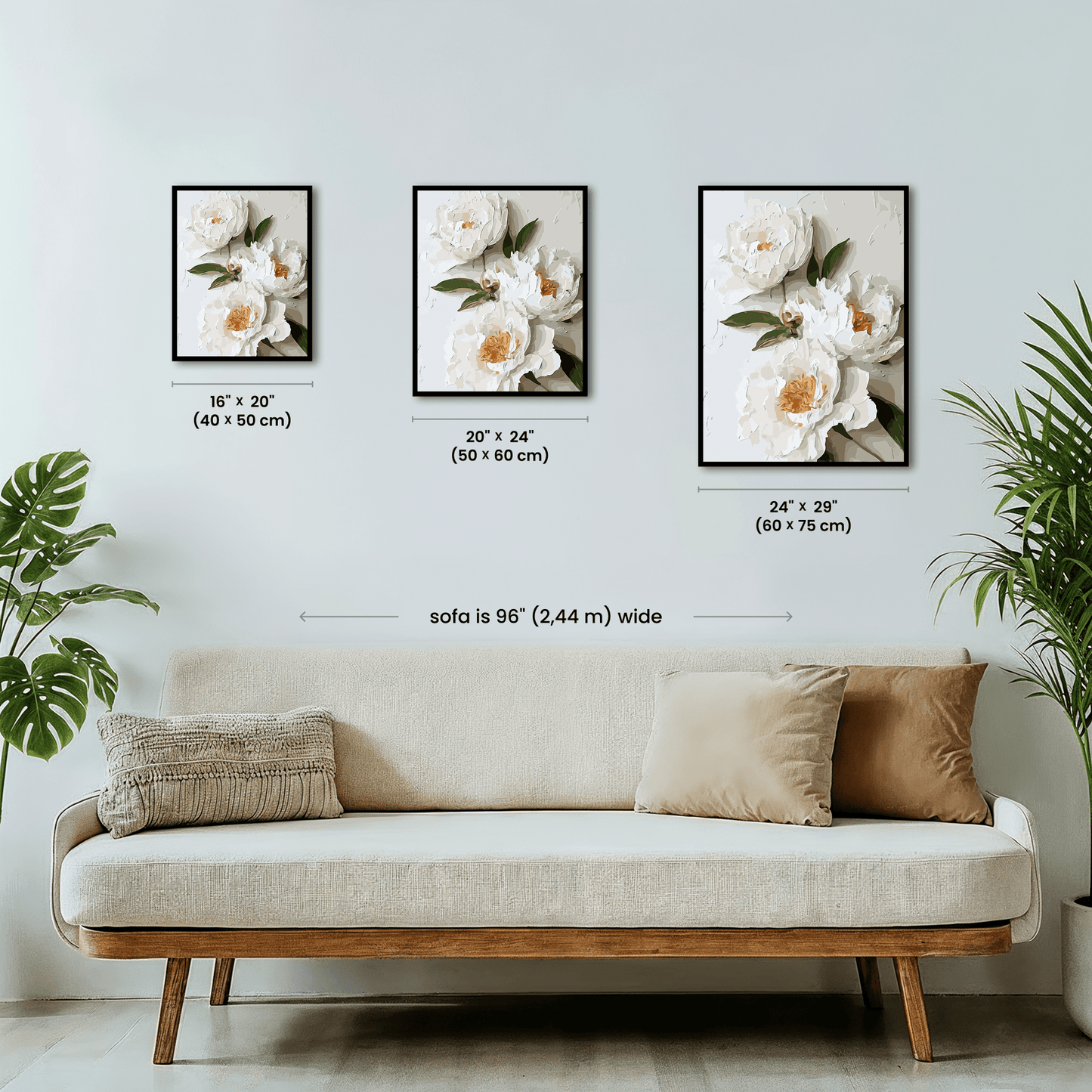 Paint by numbers - White Echo - MyArt