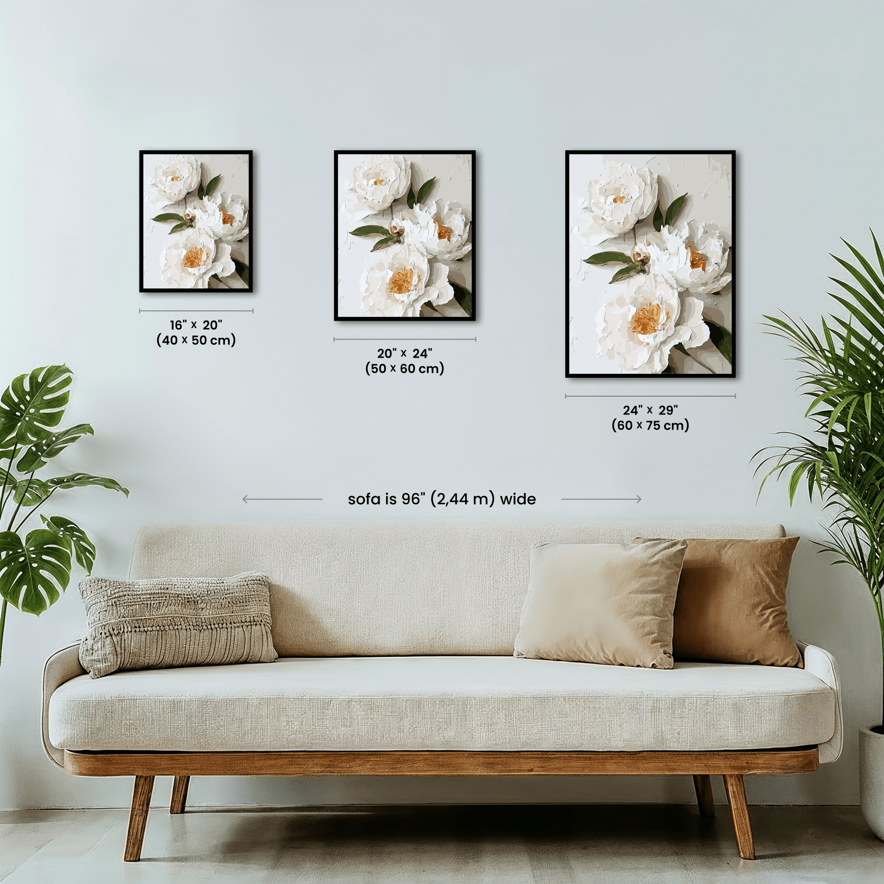 Paint by numbers - White Echo - MyArt