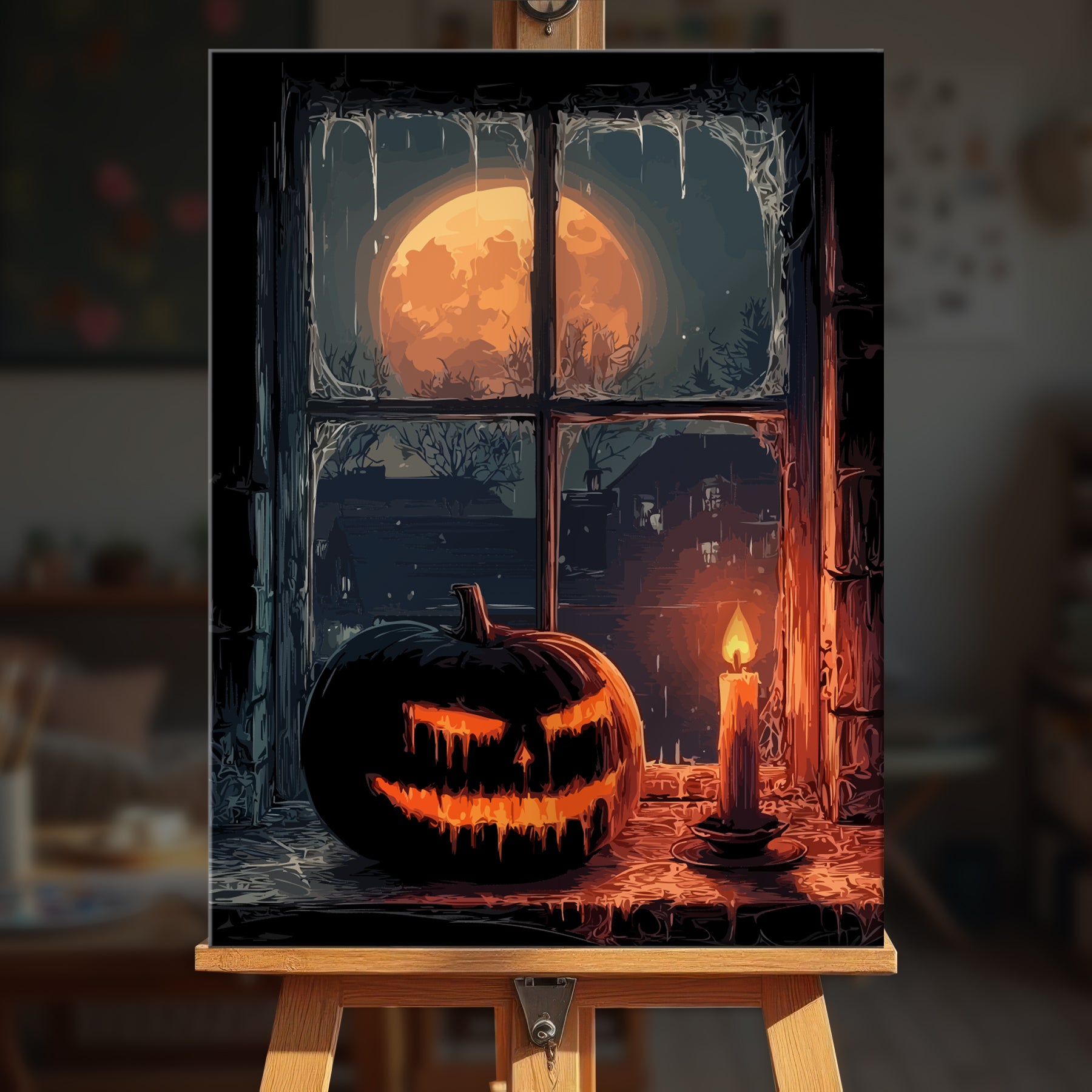 Paint by numbers - Wicked Window - MyArt