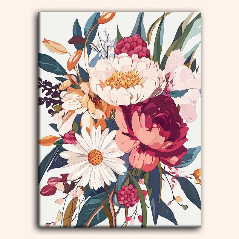 Paint by numbers - Wild Bouquet - MyArt