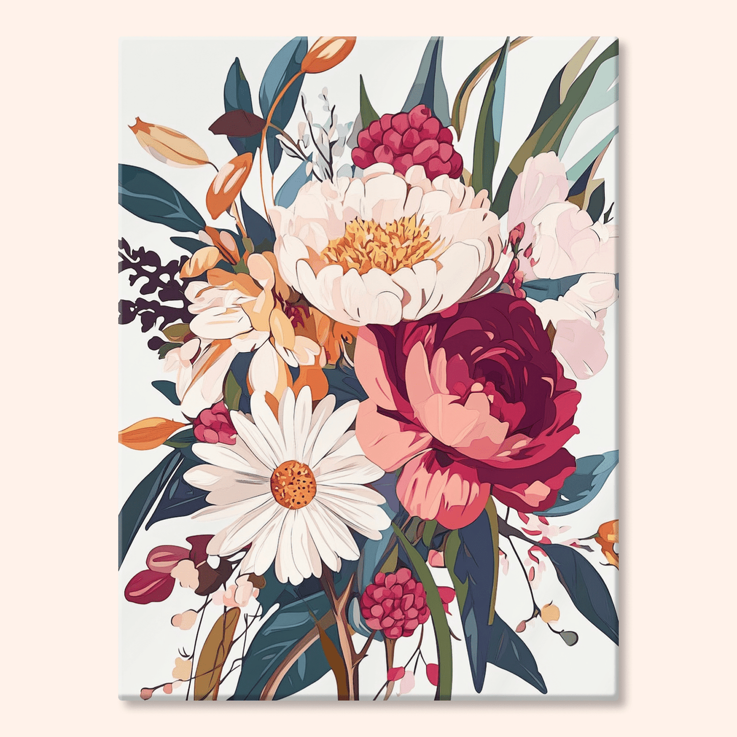 Paint by numbers - Wild Bouquet - MyArt