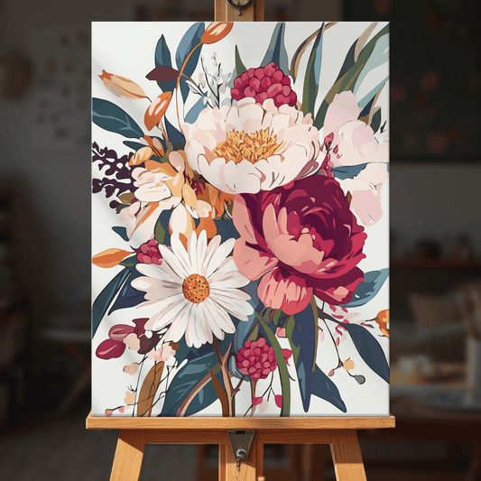 Paint by numbers - Wild Bouquet - MyArt
