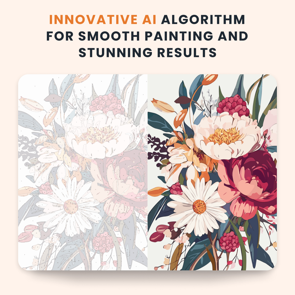 Paint by numbers - Wild Bouquet - MyArt