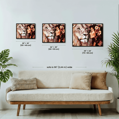 Paint by numbers - Wild Grace - MyArt